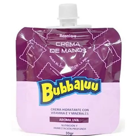 Crema de Mano Uva 30 g Bubbaluu