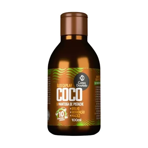 Aceite capilar de Corpo Dourado, coco