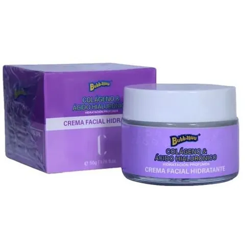 Crema Facial de Colágeno & Ácido Hialurónico 50 g Bubbaluu