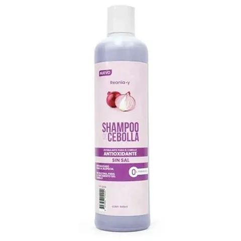 Shampoo de Cebolla sin Sal, Reania-Y 500 ml Bubbaluu