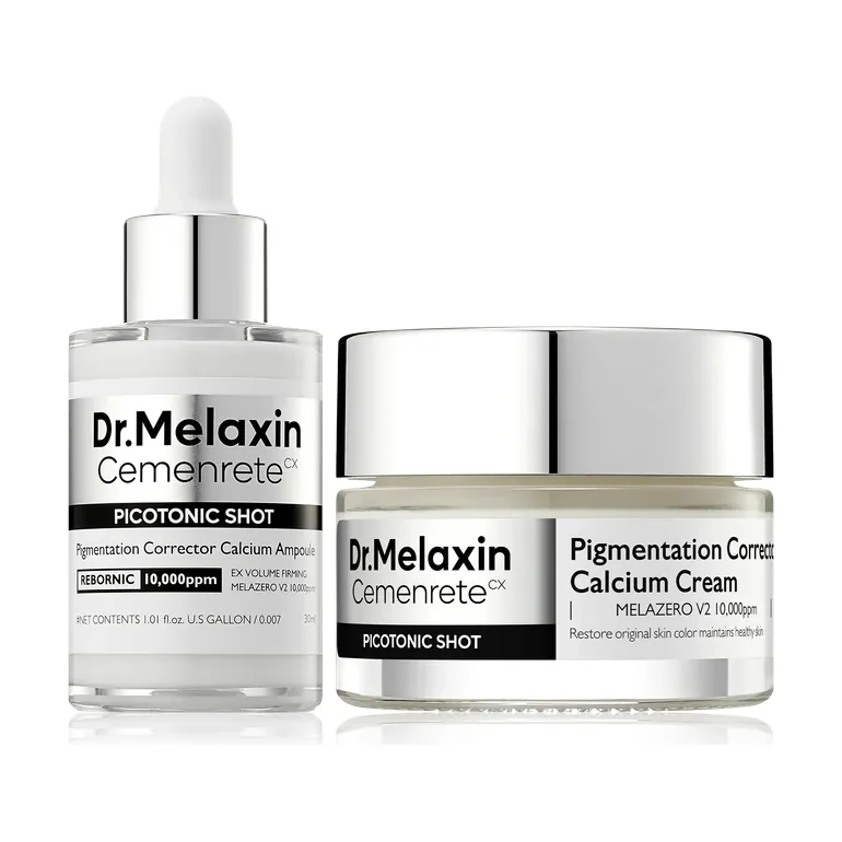Crema y sérum antipigmento Cemenrete de Dr. Melaxin
