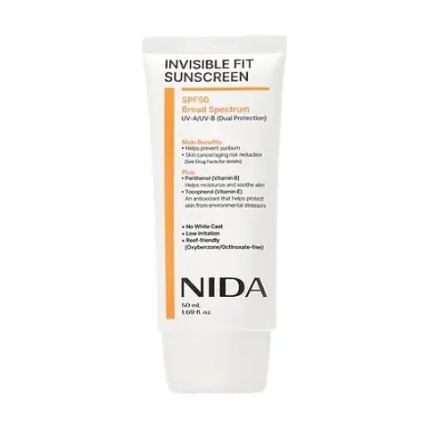 Protector solar Invisible Fit de NIDA