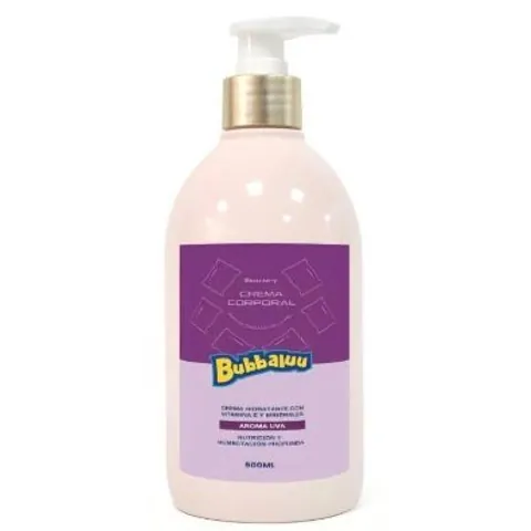Crema Corporal Aroma Uva 500 ml Bubbaluu