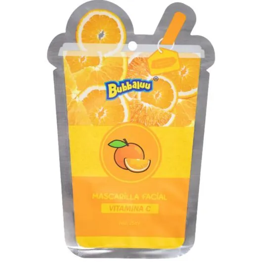 Mascarilla Facial Vitamina C Bubbaluu