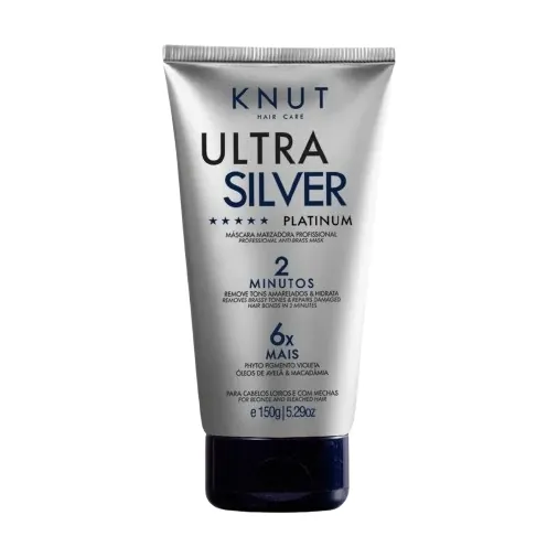Mascarilla matizadora Ultra Silver de KNUT