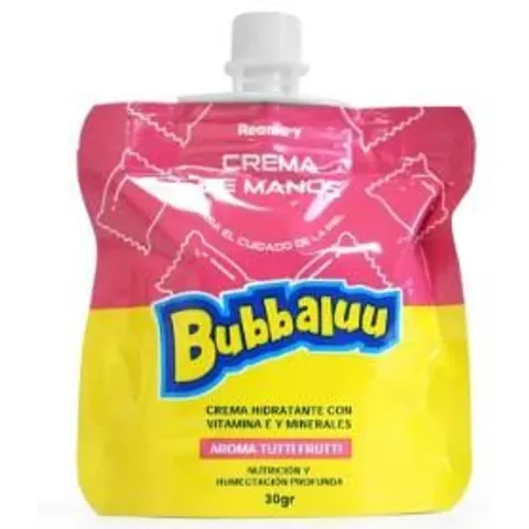Crema de Mano Tutti Frutti 30 g Bubbaluu