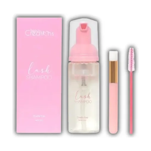 Shampoo para pestañas Lash Shampoo de Beauty Creations con sus cepillos