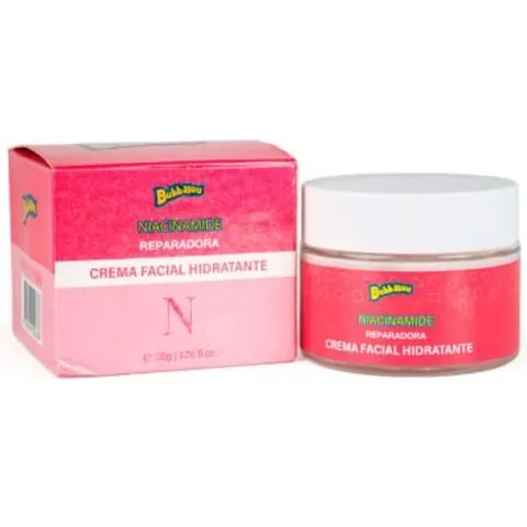 Crema Facial Niacinamida Reparadora 50 g Bubbaluu