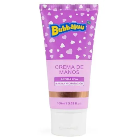 Crema de Manos Uva 100 ml Bubbaluu