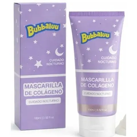 Mascarilla Colágeno Cuidado Nocturno 100 ml Bubbaluu