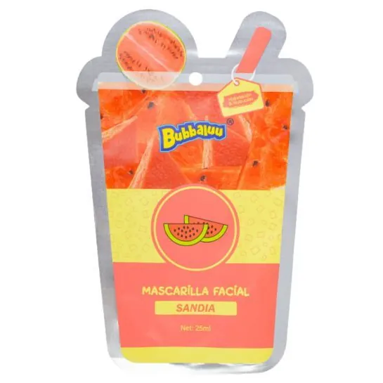 Mascarilla Facial Sandía Bubbaluu