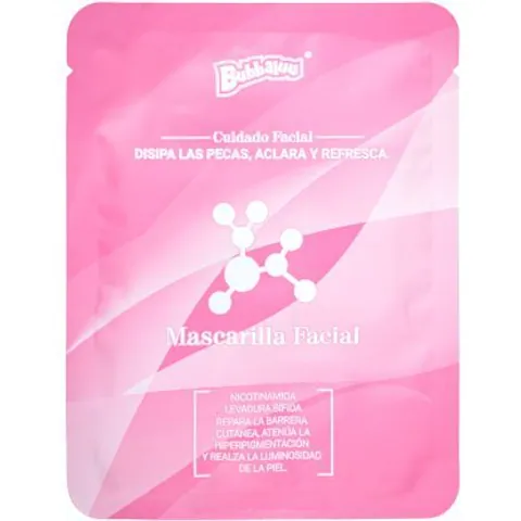 Mascarilla Niacinamida Bubbaluu