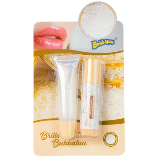 Bálsamo de Labios + Aceite Arroz Bubbaluu