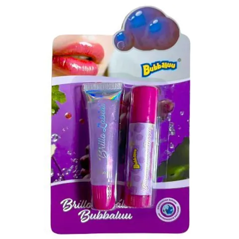 Bálsamo de Labios + Aceite Uva Bubbaluu