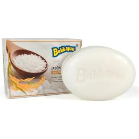 Jabón de Arroz Aclarante 100 g Bubbaluu