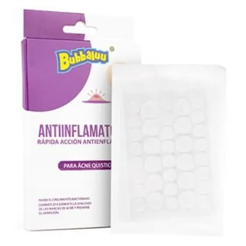 Parches para Acne Antiinflamatorio Bubbaluu