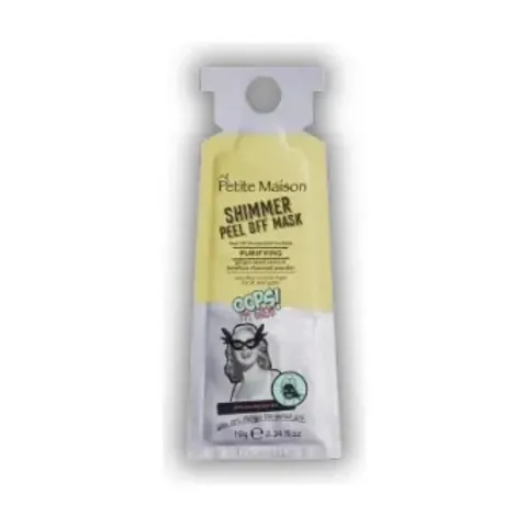 Mascarilla en sachet de Petite Maison, peel off aclarante