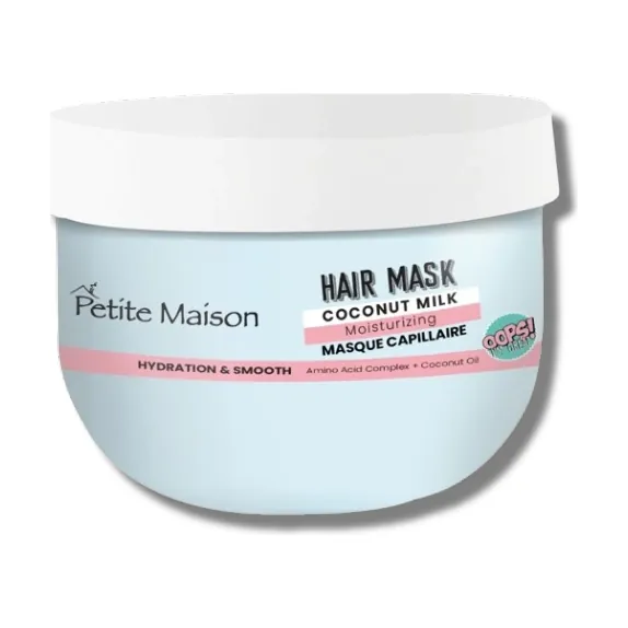Mascarilla capilar de leche de coco de Petite Maison
