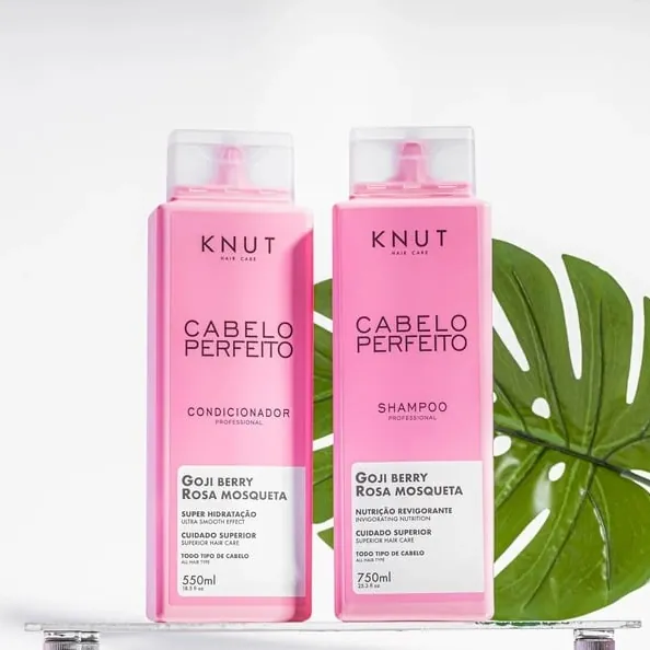 Shampoo y acondicionador Cabelo Perfeito de KNUT