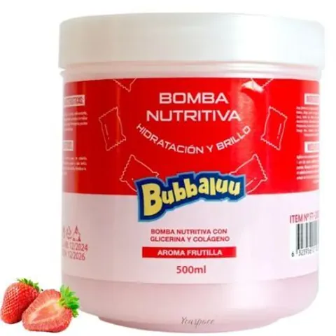 Bomba Nutritiva Frutilla Bubbaluu